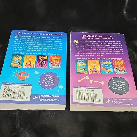 Mr. Lemoncello Box Set - Books 1-4 - Picture 7 of 8